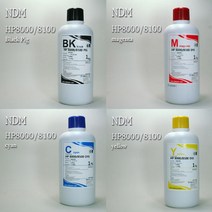 NDM잉크 HP952/HP951/HP940/HP8000/HP8710/HP7612/MB2120/MB2720 1kg 호환잉크, 파랑(DYE)