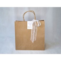 크라프트 오간디 쇼핑백 / 기프트아이, 10개