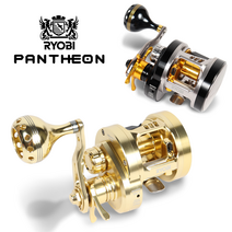 료비 베이트릴 판테온 15kg 장구통릴 문어 참돔지깅릴, 블랙-좌핸들 기어비 7.0:1