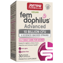 자로우질유산균 100억 펨 도피러스 여성질유산균 Jarrow fem 10Billion 상온보관, 30정, 2개, 30정