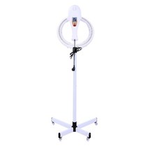 미용실 스탠드형 헤어 열처리기 열펌 파마기 염색 펌기, 컴퓨터보이스버전화이트