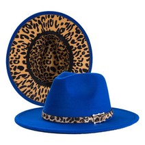 Fedora Inner Leopard Print Spring Felt 117eEA2c5