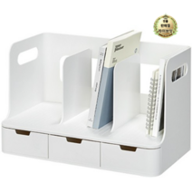 라이브잇 시스맥스 올리오 책꽂이 3단, 화이트, 14세트