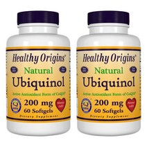 헬시오리진스 내추럴 유비퀴놀 200mg 소프트젤, 60개입, 2개