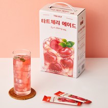 [평중] 타트체리 에이드 50개입 대용량 유통기한임박 임박상품 떠리상품 타트체리분말 카페음료 편의점음료 홈쇼핑음료 가성비음료