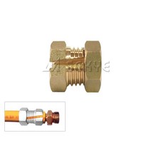 티랜드 고압호스카플링(에어호스/LPG) 9.5mm RED9.5 유압호스카플링 고압호스카플러 고압호스압착카플링, 1개