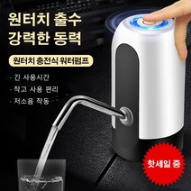 가정용 스마트워터펌프 캠핑 미니물펌프 자동펌프, 화이트