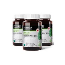 항산화 영양제 스피루리나 3개 (총9개월분) 피부건강 피부관리 이너뷰티 밸런스 인테로