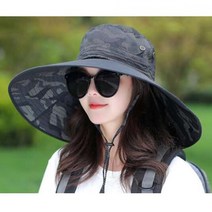 호쿠호니 작업모자 텃밭 밭일 자외선차단 썬 비치 캡 여름창 햇
