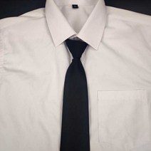 장례식장 넥타이 검정 조문 상가집 혼주 면접 결혼식 자동넥타이