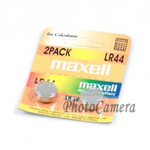 (mexell) LR44 알카라인 건전지 2입-니콘 FM2/FM/FE 및 미놀타 X-300/X-700 등 사용가능한 버튼전지