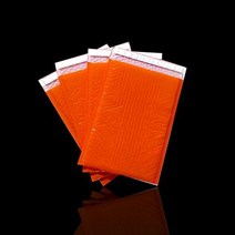 (VC) 뽁뽁이 에어캡 안전봉투 소량 25X34cm +4cm 20장, 오렌지 내경22X32cm+4cm