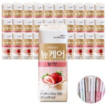 뉴케어 딸기맛 200ml 30팩 일반 환자 균형 영양식, 200mlx30팩, 30개