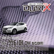 싼타페 DM 벌집매트 (DM/더프라임) 차량용 자동차매트 (7인승 3열 가능), 1열+2열, 싼타페 DM[5인승] (2012.5~2015.6), 현대