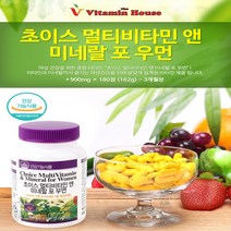 비타민하우스 초이스 멀티비타민 미네랄 포우먼 180정 여성 건강을 위한 종합비타민 영양제