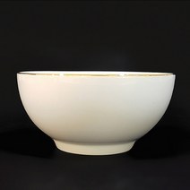 ◀주식회사지오▶골드라인 신대접 한식밥그릇 테이블웨어 도자기공기 음식플레이팅 혼수 일식밥 신혼 유럽풍밥 밥공기◀주식회사지오▶, ◀주식회사지오▶