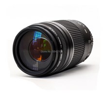 캐논 카메라 렌즈 ef 75 300mm f4 5.6 iii 망원 렌즈 100d 200d, 렌즈만