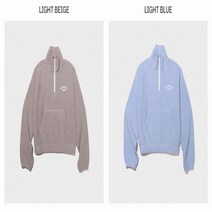 후아유 덤블 레터 반집업 맨투맨 (셋업) / WHMAC4T32F