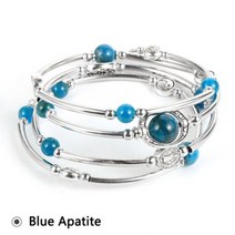 환혼 얼음돌 추접사 팔찌 레이어 빈티지 천연 터키석 크리스탈 딸기석 보헤미안 우주 행성 팔찌