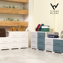 빈블랑 뉴5단서랍장 1세트(크림화이트), 크림화이트