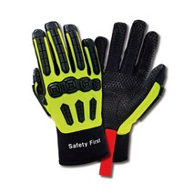 협착저감장갑 타격방지 미끄럼방지 용접 그라인더 안전장갑 A, L, 1개