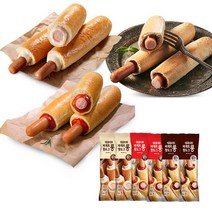 [스테프] 바게트롱핫도그 3종 2팩씩