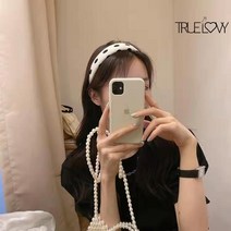 트루러비 일틴 복고풍 프레스 패션 레트로 앤틱 셔링 헤어터번 명품 도트 눈에뛰는 시선집중 매력적인 새로운 독보적 큐티 유행 트위드 에스닉 유니크 땡땡이 머리띠 헤어밴드