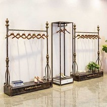 인테리어행거 드레스룸 조립식 매장용 스텐행거, (조합 5) 전체 길이 350cm