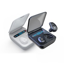 이어티나 TWS i7 LED 블루투스 이어폰 무선 이어폰 코드리스 이어폰 Earteana, 블랙