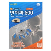 ANAPA 안아파600 자석패치 60개입, 5EA X 60매입