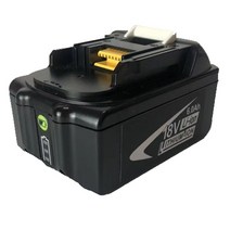 우스틴스 18V BL1860 4.0AH 5.0AH 6.0AH 마끼다 호환되는 공구 배터리, 5AH