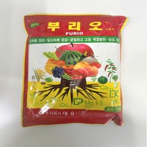 부리오 500g 한박스 30봉 인산 가리 텃밭 화분 가족농장용 식물 비료 영양제