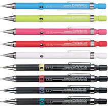 제브라 zebra 드라픽스 낱개 DM3 DM5 DM9 DRAFIX F MP 지브라 제브러 제도샤프 제도용샤프 학생, F 0.5 라이트그린