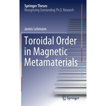 (영문도서) Toroidal Order in Magnetic Metamaterials Hardcover, Springer, English, 9783030854942