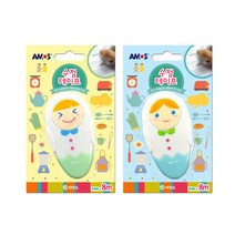 아모스 수정테이프 인형 화이트, 1개