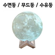 3D led 야간 조명 달 모형 무드등, 36V