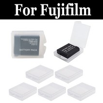 5pcs 배터리 보관함 하드 플라스틱 Fujifilm X-E1 X-E3 X-E2S XF10 XF1 X-E2 XP80 X-H1 X-M1 XP90 X-Pro1 X-Pro2