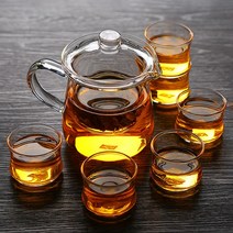 Well [로하티]루이스 유리 티포트 450ml 내열 티주전자