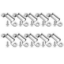 10pcs 캐비닛 힌지 가구 어셈블리 연결 브래킷 오목한 나사 고정, C