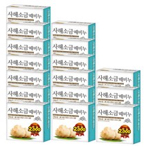 무궁화 사해소금 때비누 목욕비누, 90g, 16개