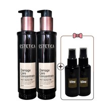 에스테티카 데미지케어 컨센트레이트 헤어에센스120ml2개+뿌리는트리트먼트50ml 2개, 3.샴푸.트리트먼트100ml 2개