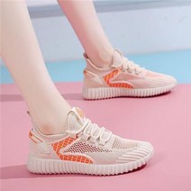 와이유 여성용 봄 여름 통기성 발 편안한 초경량 캐주얼 러닝화 운동화