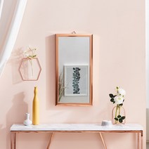 에이스홈 코코 사각 벽거울, 306, 로즈골드 / MA001_RGD