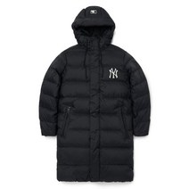 MLB 공용 베이직 미디움로고 중경량 미드 패딩3ADJB0326-50BKS