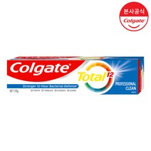 콜게이트 토탈 치약 프로페셔널 클린 110g