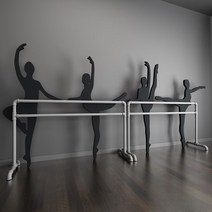 발레바 무용 바 학원 스트레칭 필라테스 유연성 훈련 발레봉 댄스 강습 연습, 백색단일층100x60x80cm