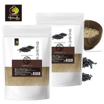 국산 검은콩 가루 서리태 검정콩 분말 선식 2kg, 2팩, 1kg