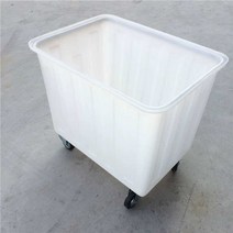 대형 플라스틱 박스 이동식 바퀴 달린 수납 운반 물류, 200L