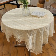 레이스 식탁보 레이스 테이블 커버, 프렌치 레이스 식탁보