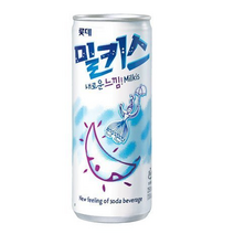 밀키스 탄산음료, 12개, 250ml